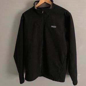 (Men’s Large) Black Patagonia Softshell Adze Model Jacket